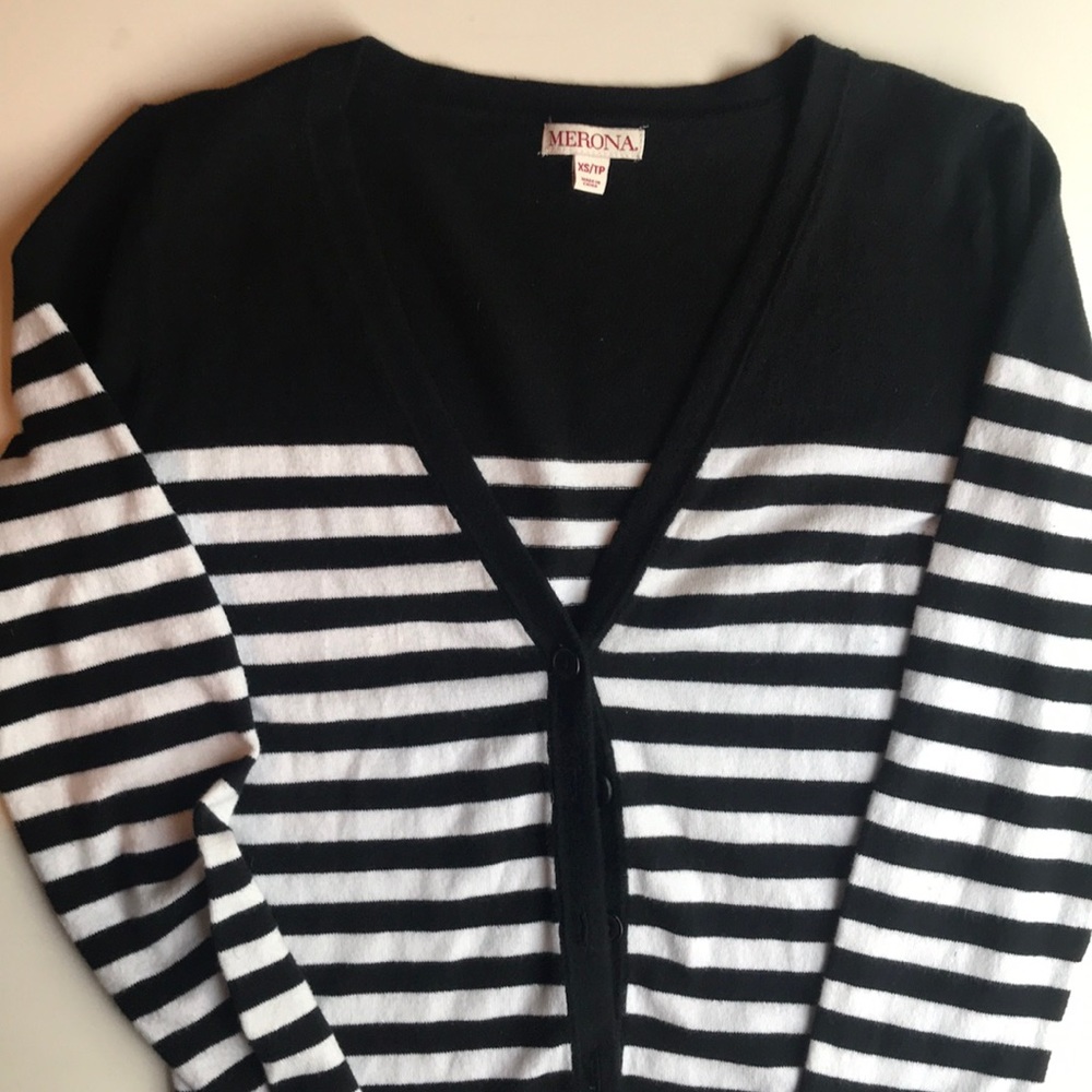Merona Striped Cardigan